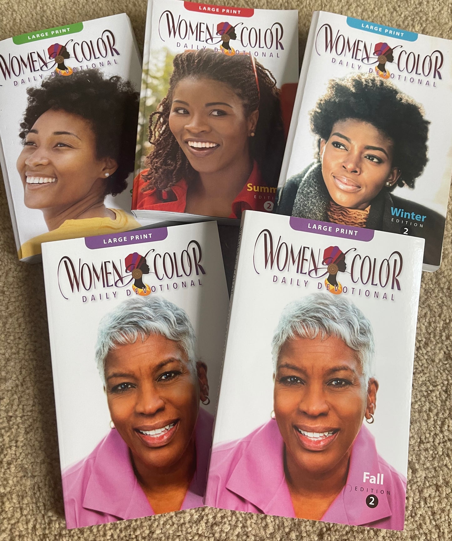 Year 2 - Women of Color Daily Devotionals - 5 Books